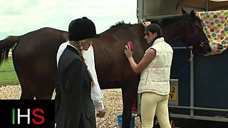 i fuck the hot girl's ass properly with swollen pussy