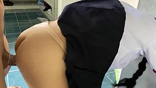 My hijastra’s panties look so hot, gotta take her right now