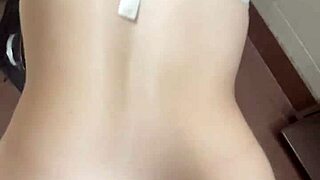 Bathroom fuck with a pretty girl and her slutty friend