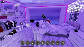 divirtiendome un rato en un condominio roblox con condom 😎