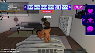 Intriguing kinky sex with big tits and monster cock in Roblox part 2