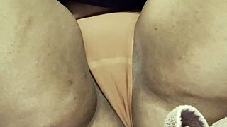 Make Her Wet Pussy Squirt Through Ripped Panties