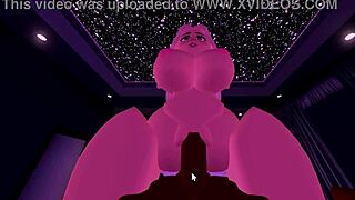 A short-haired blonde woman gets a great pleasure from riding BBC
