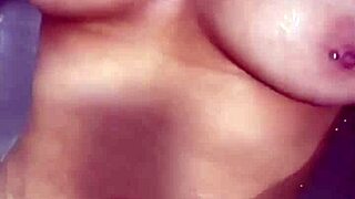 Horny British Coed Brunette Toys Herself To Orgasm In Shower, Squirting Pov