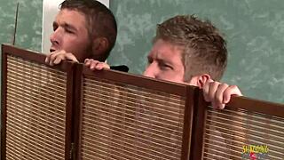 Want to lick those big tits in boots?