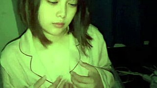 Wanna see my cute Japanese girlfriend in pajamas?