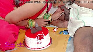 Daddy's girl gets tight pussy fucked on anniversary