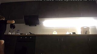 Cooking and Masturbating Wildly on the Kitchen Counter