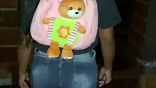 The latina amateur in public offers her pussy, prolonging the encounter.