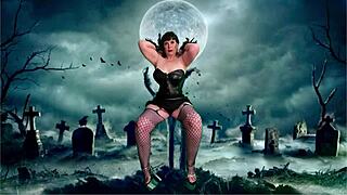 granny carmen angel dominates in hardcore creampie