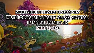 wow, Alexis Crystal gets pounded by small cock stud for multiple orgasms 😍