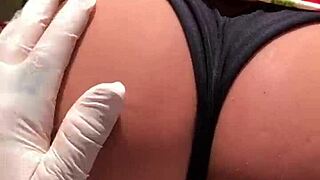 Teaching My Step-Sister Phone Games While She Feels My Huge Sex Toy