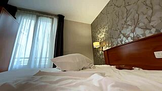 Camgirl Squirts During Orgasm and Swallows Cum in Mouth on Webcam