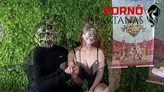 Cintia Says the Cuckold Endures the Weight of the Horns in Interracial Humiliation