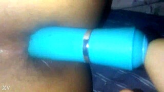 69 with cock in mouth and toy in ass 😈