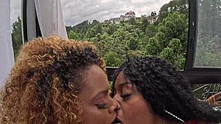 My friends taught me to use toys on bent-over pussy lips!