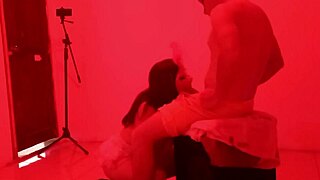 Latina amateur trades services for new phone at cabaret