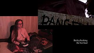 i'm playing naked through the quarry part 3, showing my big tits and ass