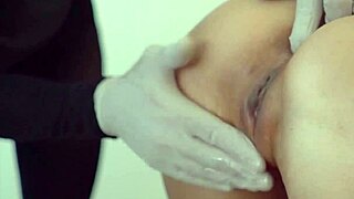 Gwen can't resist mom's handy boyfriend for a quickie. Clothes ripped during huge assfucking session.