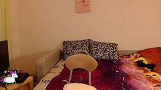 Camgirl Bent Over For Rough Doggy Creampie Fuck