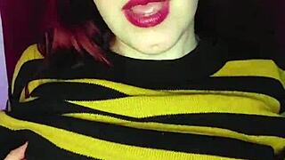 Your redhead stepsister gets turned on by your nudes and comes for you. She’s rocking a plug for wild Argentine roleplay!