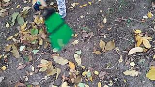 me and the forester girl had an awesome fuck in the hut, pure lesbian illusion