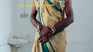 Indian crossdresser model Lara Dsouza stuns in saree video