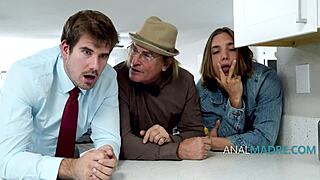 I can’t believe my fucked up family wrecked the robot with Rebel Rhyder anal