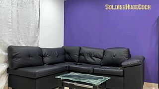 Physiotherapist Melanie Caceres Tries New Treatment Leading to Wild Fucking with SoldierHugeCock