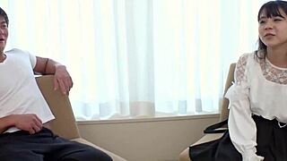 A short girl with a thin body and B cup breasts gets fucked hard