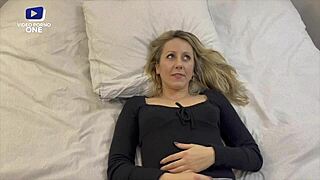 I watched this young redhead get her ass stretched by her neighbor!