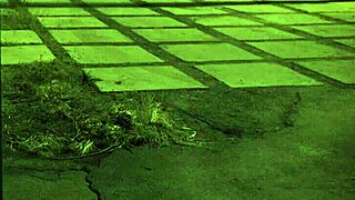 Stranded Teen Amateur Bent Over Outdoors.