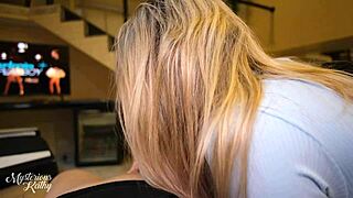 hey, cute stepsister, dripping creampie from stepbrother's loads?