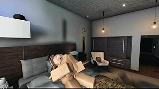 Instead of BBC, snowbunny chose a black cock with a different twist