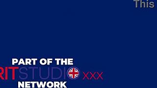 This British teen is getting so naughty in the bath