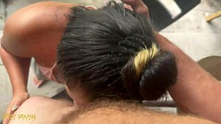 Wow! Public POV blowjob at pool ends in facial!