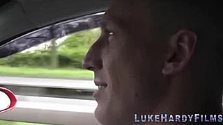 Busty Inked Brit In Glasses Sucks And Fucks