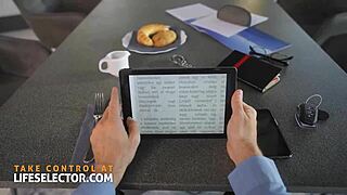 Petite foot fetish nanny in provocative POV action