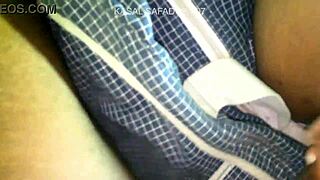 Exploring anal and double penetration with a vibrator in full Italian rough video.