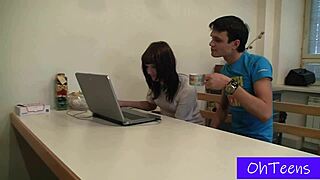 Wow, Kveta and Sam in Hot Homemade First-Time Action!