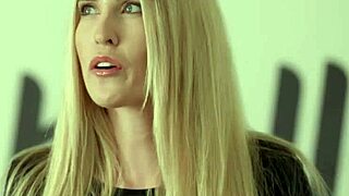 Blonde bombshell Sarah Taylor ripped clothes in wild casting with Will Pounder