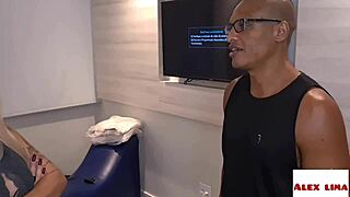 I ditched orders to bang sexy blonde Monique Lopes with big cock