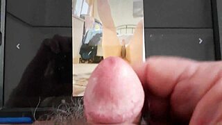 i masturbate my small cock to orgasm watching pretty midnight mist at home