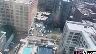 imani valor gags on big cock in fast deepthroat sucking