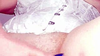 the latina stepmom with huge cameltoe masturbates for her stepson, showing her marked pussy in this desi usa sex story