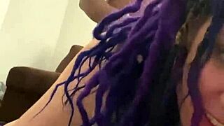 Submissive girl moans while getting broken in by big black cock