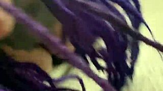 Submissive girl moans while getting broken in by big black cock