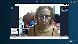 Mature woman with big tits.