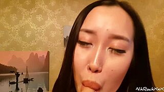 deep hand penetration in tight asian pussy feels so wild