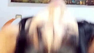 Big ass Colombian masturbates and shakes her ass for you, squirting hard! 😍